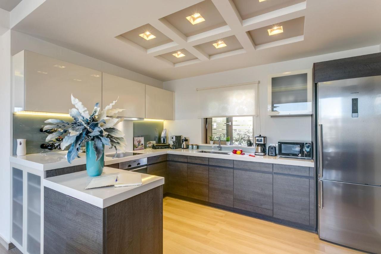 Luxury Villa Crete Villa Marina Mare 4 Bedroom Private Pool Sauna Chania ハニア エクステリア 写真